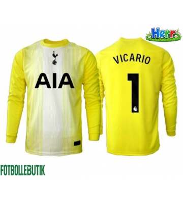 Tottenham Hotspur Guglielmo Vicario #1 Målvakt Tredje Tröja 2025-26 Långärmad